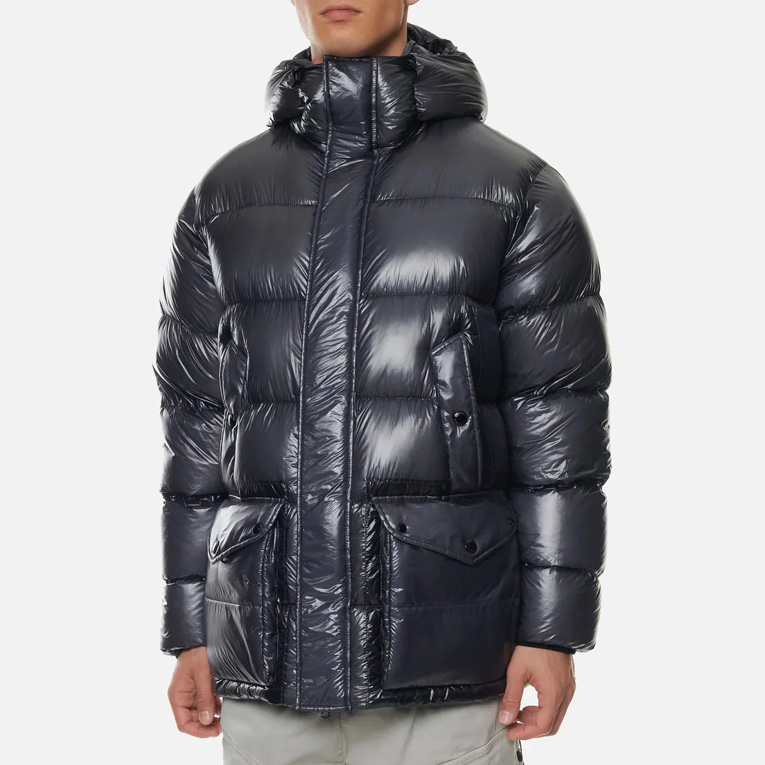 C.P. Company Мужской пуховик D.D. Shell Hooded Lens
