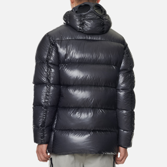Мужской пуховик C.P. Company D.D. Shell Hooded Lens Ombre Blue