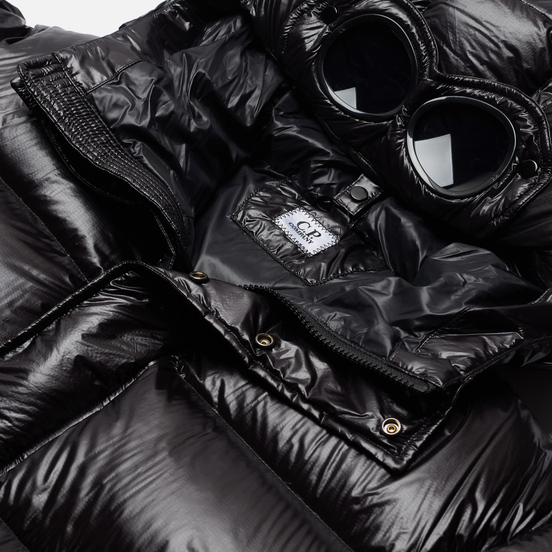 Мужской пуховик C.P. Company D.D. Shell Hooded Lens Black