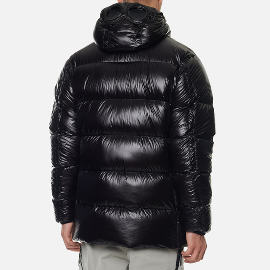 Мужской пуховик C.P. Company D.D. Shell Hooded Lens Black