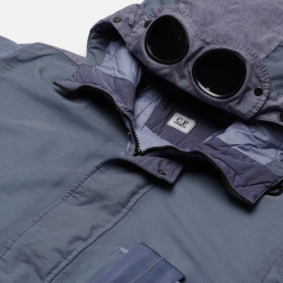 Мужская куртка C.P. Company Prismatic Rip-Stop Membrane Google Blue Fog