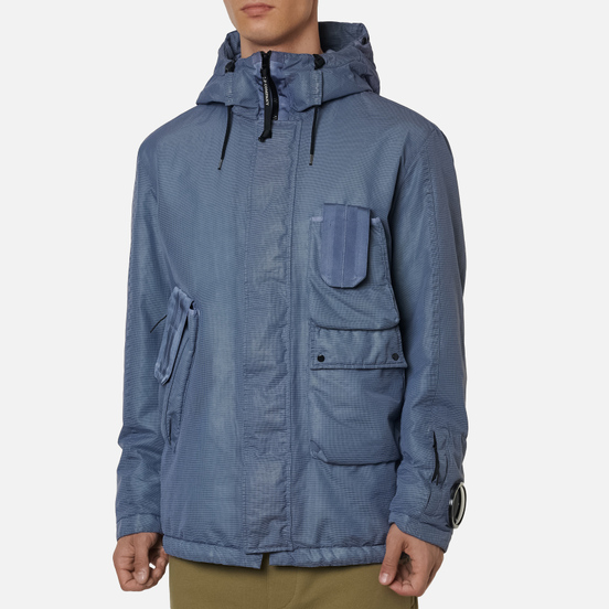 Мужская куртка C.P. Company Prismatic Rip-Stop Membrane Google Blue Fog