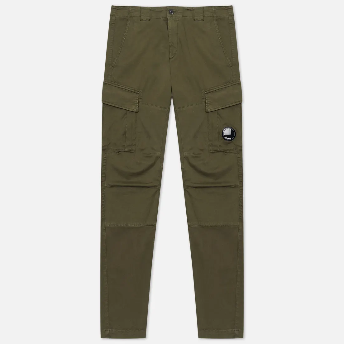 C.P. Company Мужские брюки Lens Pocket Garment Dyed Stretch Sateen Ergonomic Fit