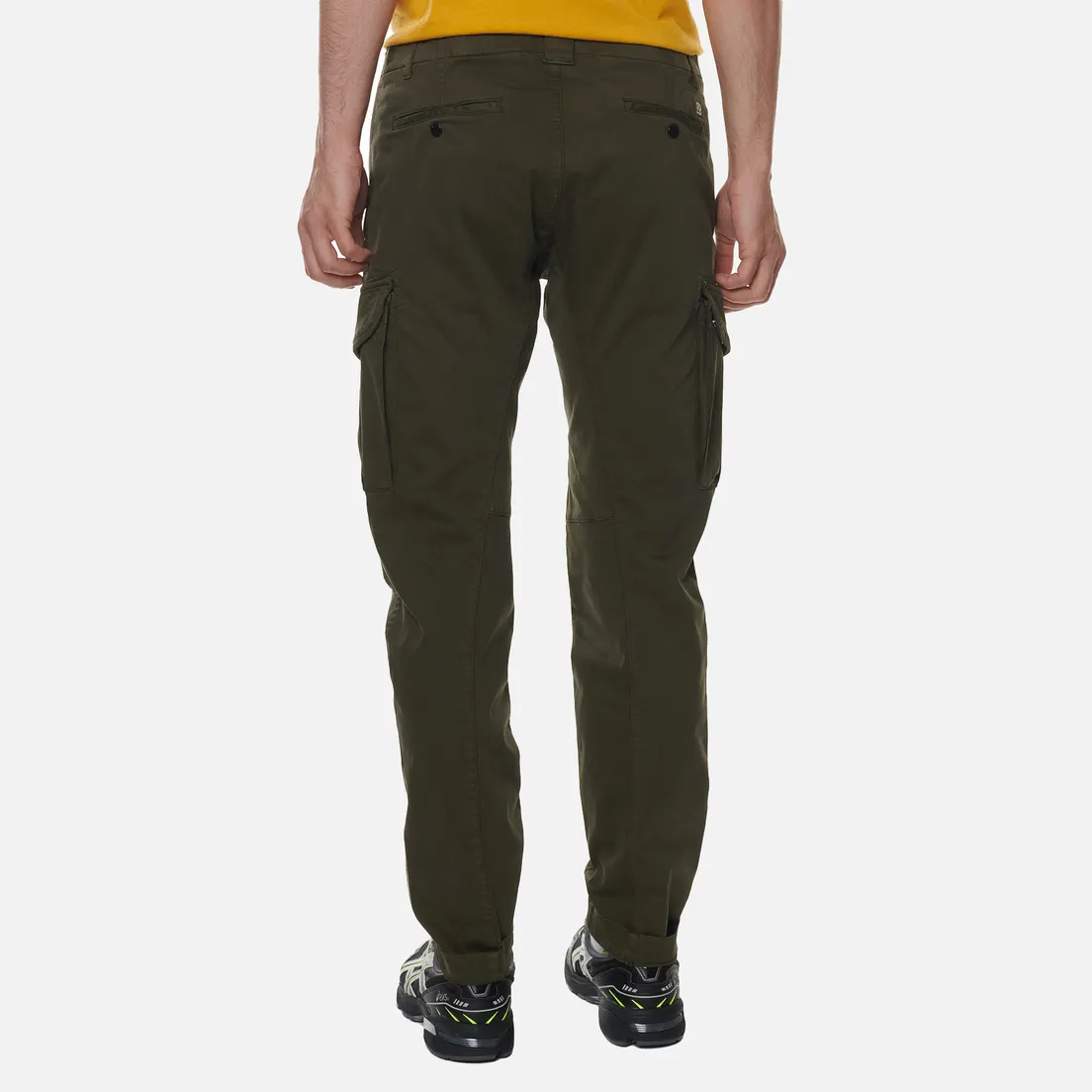 C.P. Company Мужские брюки Lens Pocket Garment Dyed Stretch Sateen Ergonomic Fit