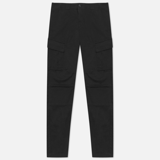 Мужские брюки C.P. Company Cargo Garment Dyed Stretch Sateen Ergonomic Fit Black