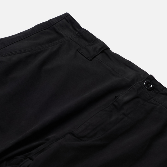 Мужские брюки C.P. Company Cargo Garment Dyed Stretch Sateen Ergonomic Fit Black