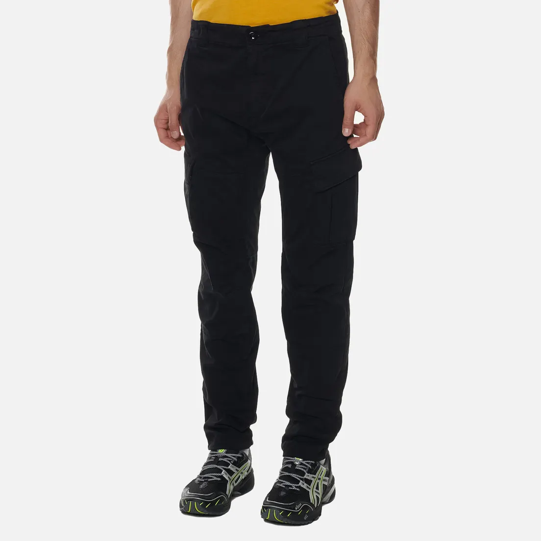 C.P. Company Мужские брюки Cargo Garment Dyed Stretch Sateen Ergonomic Fit