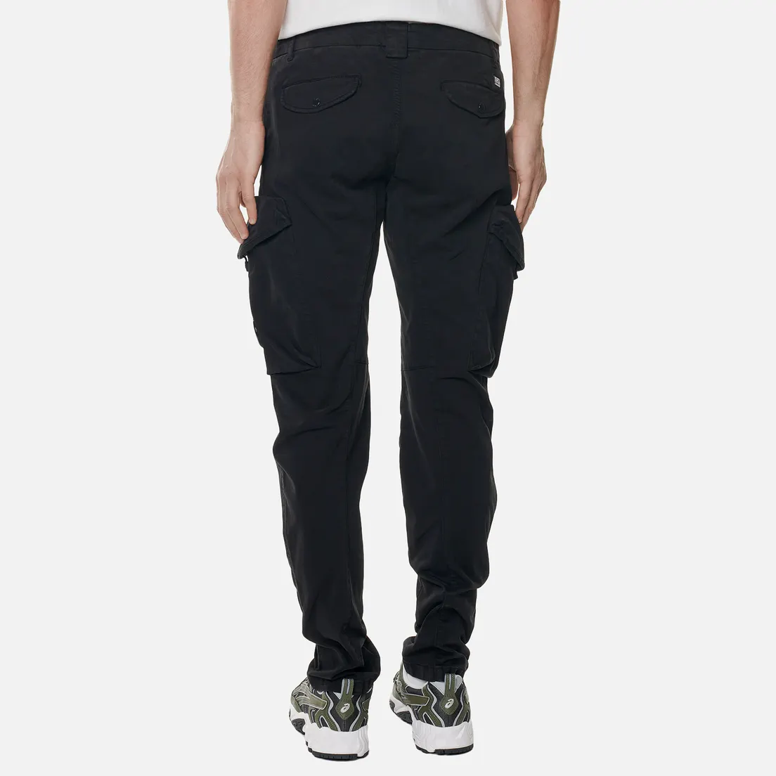 C.P. Company Мужские брюки Garment Dyed Stretch Sateen Lens Pocket Cargo