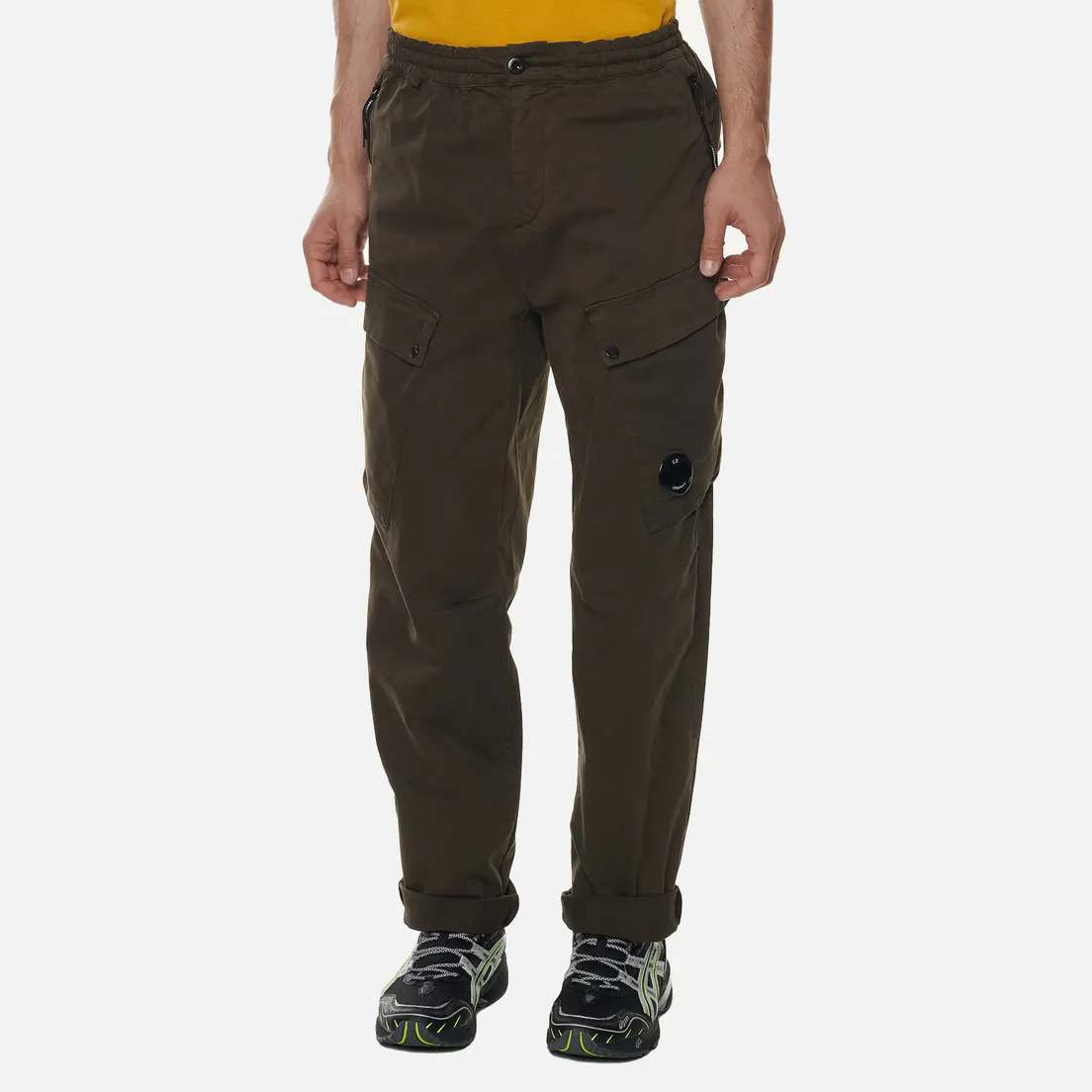 C.P. Company Мужские брюки Cargo Garment Dyed Stretch Sateen