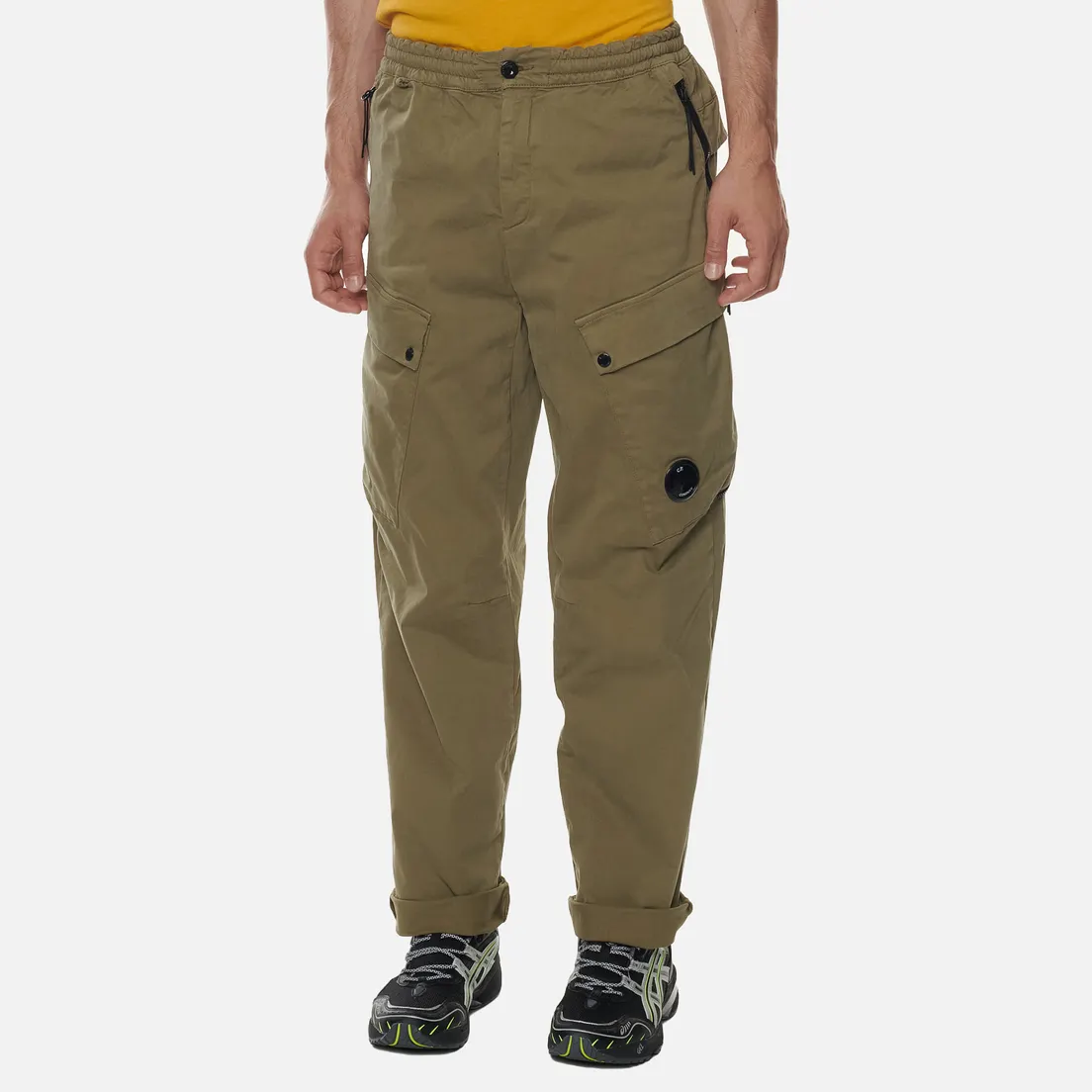 C.P. Company Мужские брюки Cargo Garment Dyed Stretch Sateen