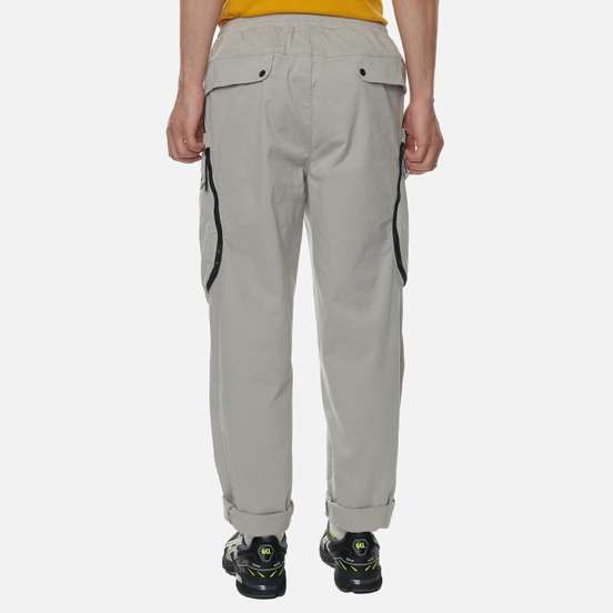 Мужские брюки C.P. Company Cargo Garment Dyed Stretch Sateen Quiet Grey