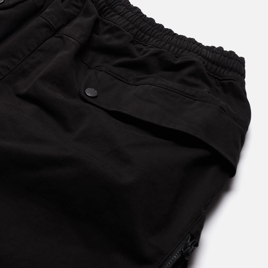 Мужские брюки C.P. Company Cargo Garment Dyed Stretch Sateen Black