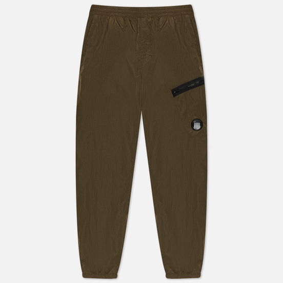 Мужские брюки C.P. Company Chrome Lens Pocket Garment Dyed Ivy Green