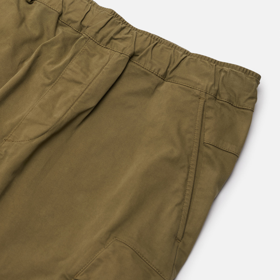 Мужские брюки C.P. Company Lens Pocket Garment Dyed Stretch Sateen Martini Olive