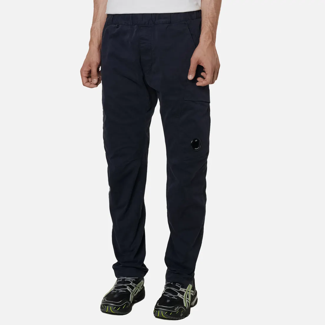 C.P. Company Мужские брюки Lens Pocket Garment Dyed Stretch Sateen