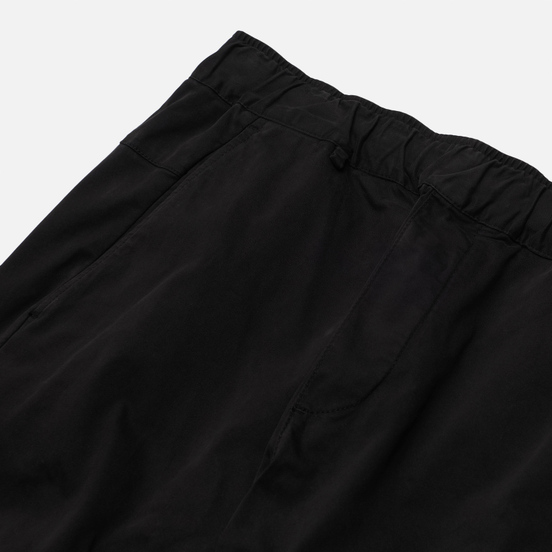 Мужские брюки C.P. Company Lens Pocket Garment Dyed Stretch Sateen Black