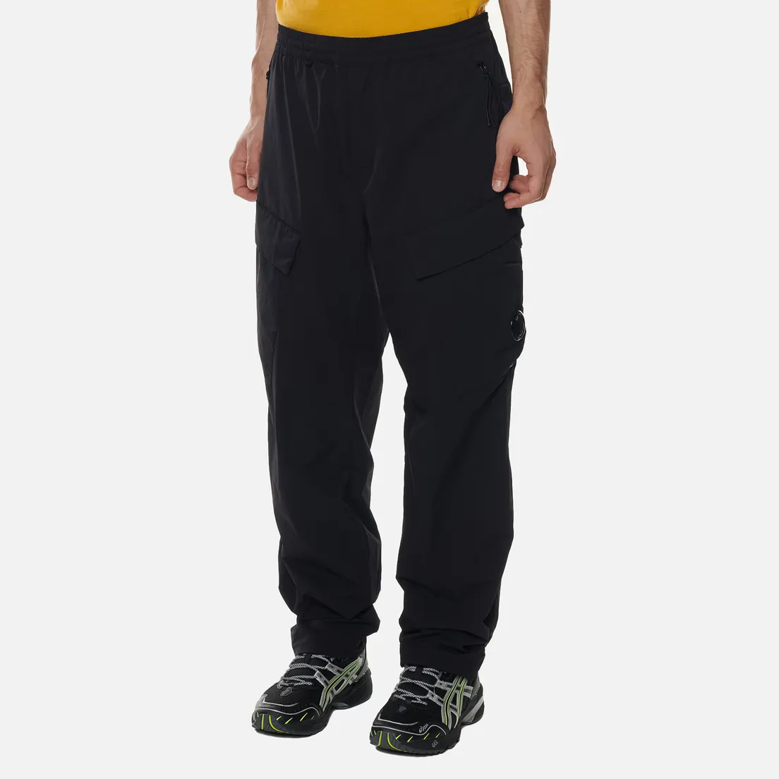 C.P. Company Мужские брюки Cargo Garment Dyed Stretch Nylon Loose Fit