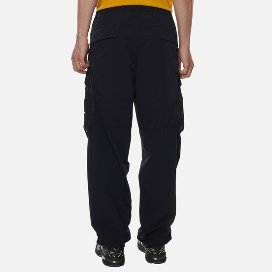 Мужские брюки C.P. Company Cargo Garment Dyed Stretch Nylon Loose Fit Black
