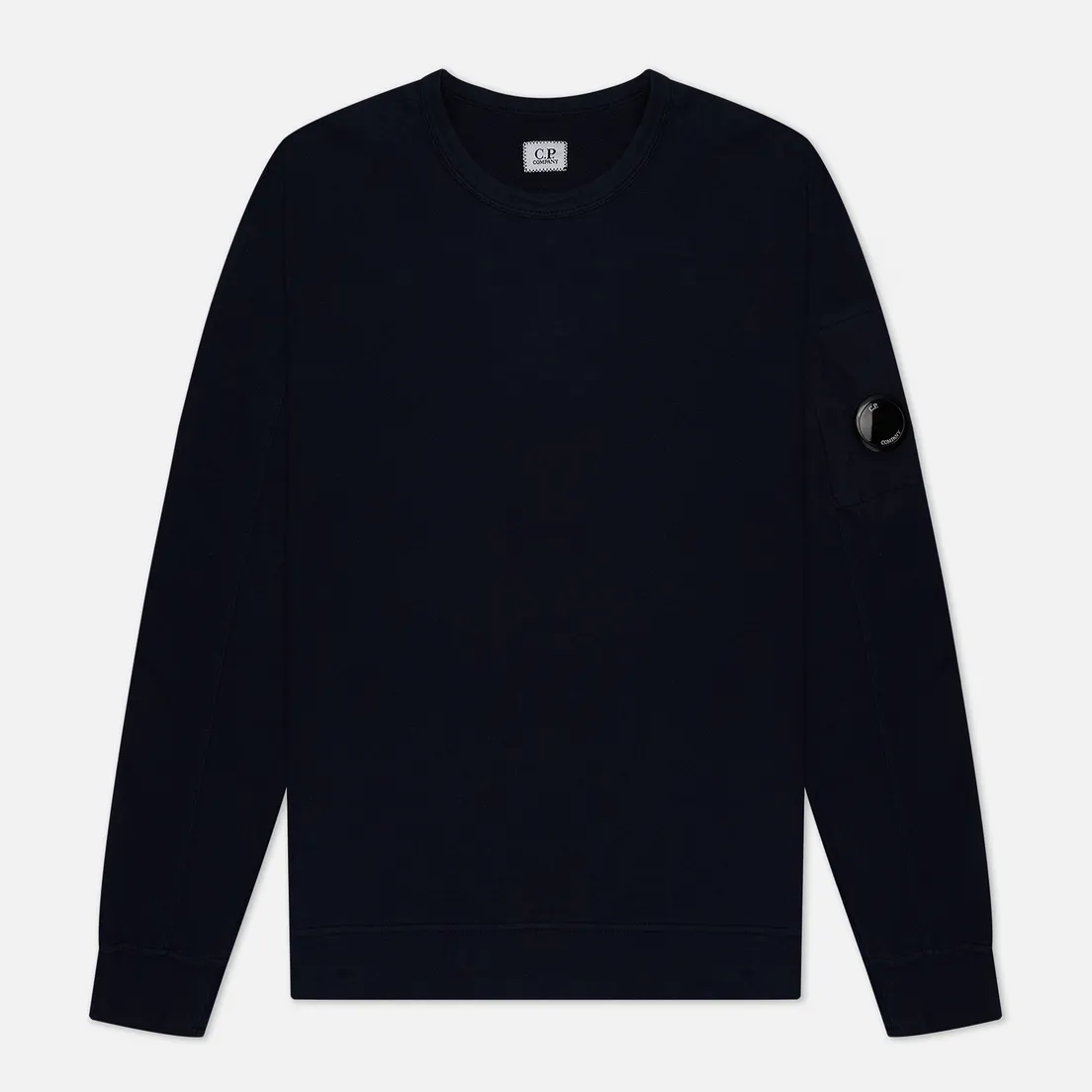C.P. Company Мужская толстовка Pocket Lens Garment Dyed Light Feece