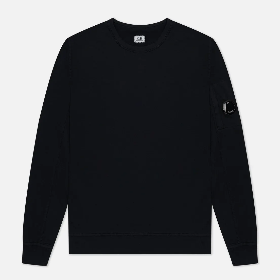 C.P. Company Мужская толстовка Pocket Lens Garment Dyed Light Feece