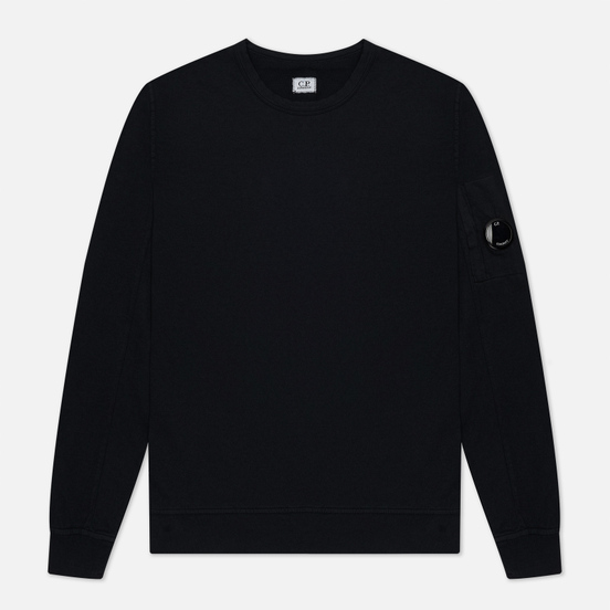 Мужская толстовка C.P. Company Pocket Lens Garment Dyed Light Feece Black