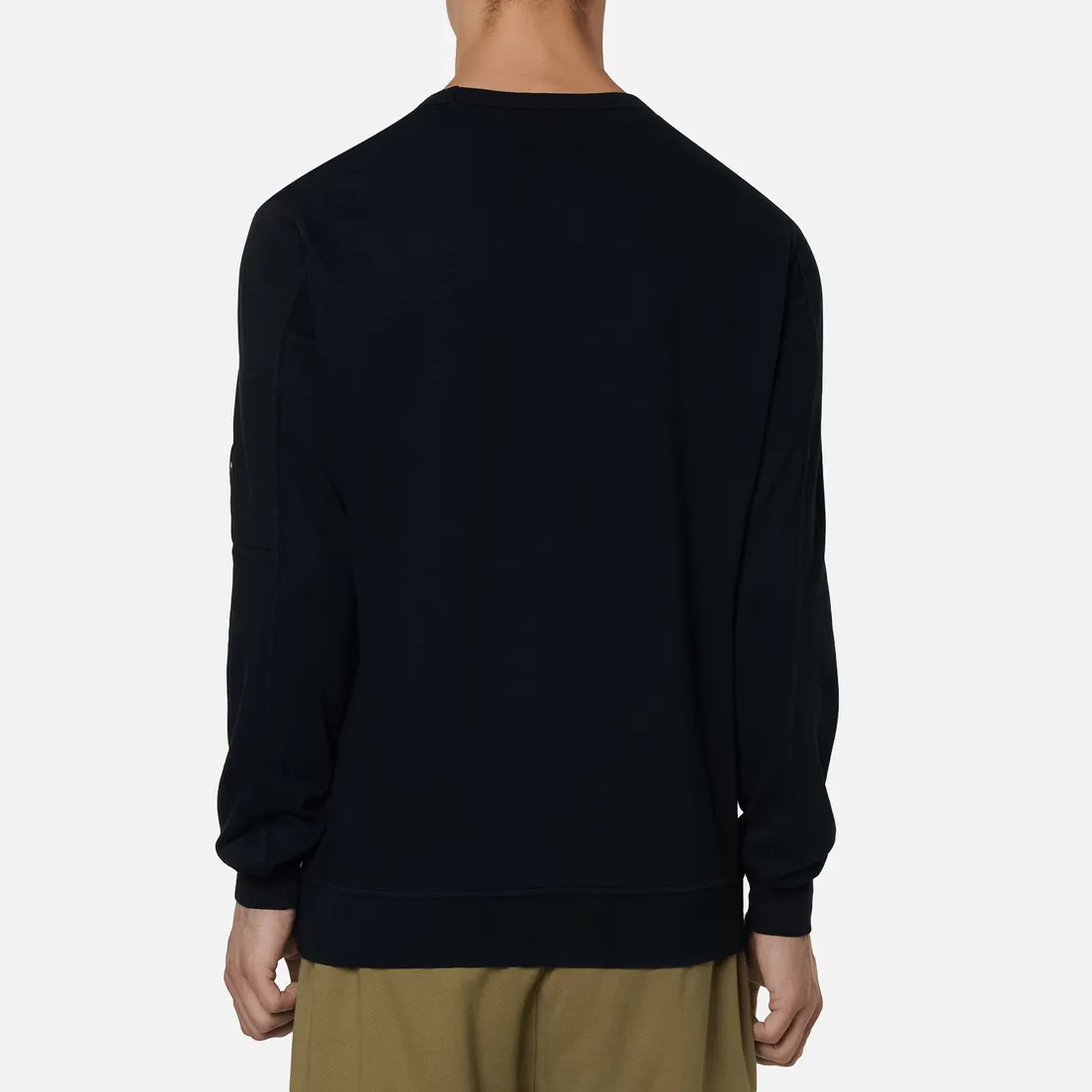 C.P. Company Мужская толстовка Pocket Lens Garment Dyed Light Feece