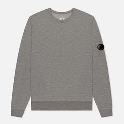 Мужская толстовка C.P. Company Pocket Lens Garment Dyed Light Feece Grey Melange