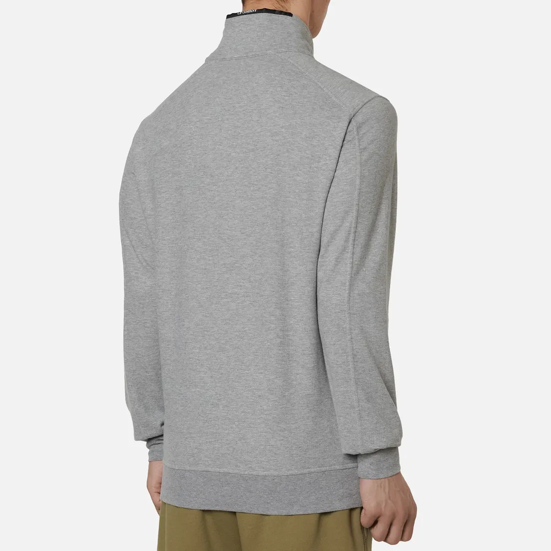 C.P. Company Мужская толстовка Pocket Lens Half-Zip Light Feece