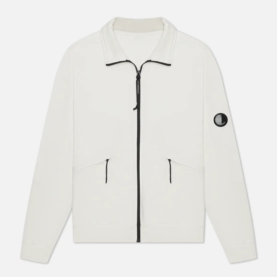 C.P. Company Мужская толстовка Pocket Lens Full-Zip Light Feece