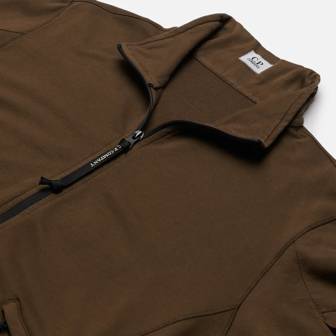 C.P. Company Мужская толстовка Pocket Lens Full-Zip Light Feece
