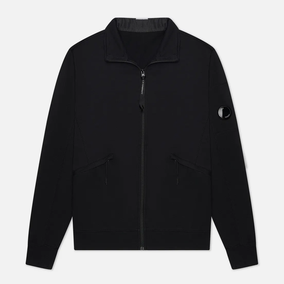 C.P. Company Мужская толстовка Pocket Lens Full-Zip Light Feece