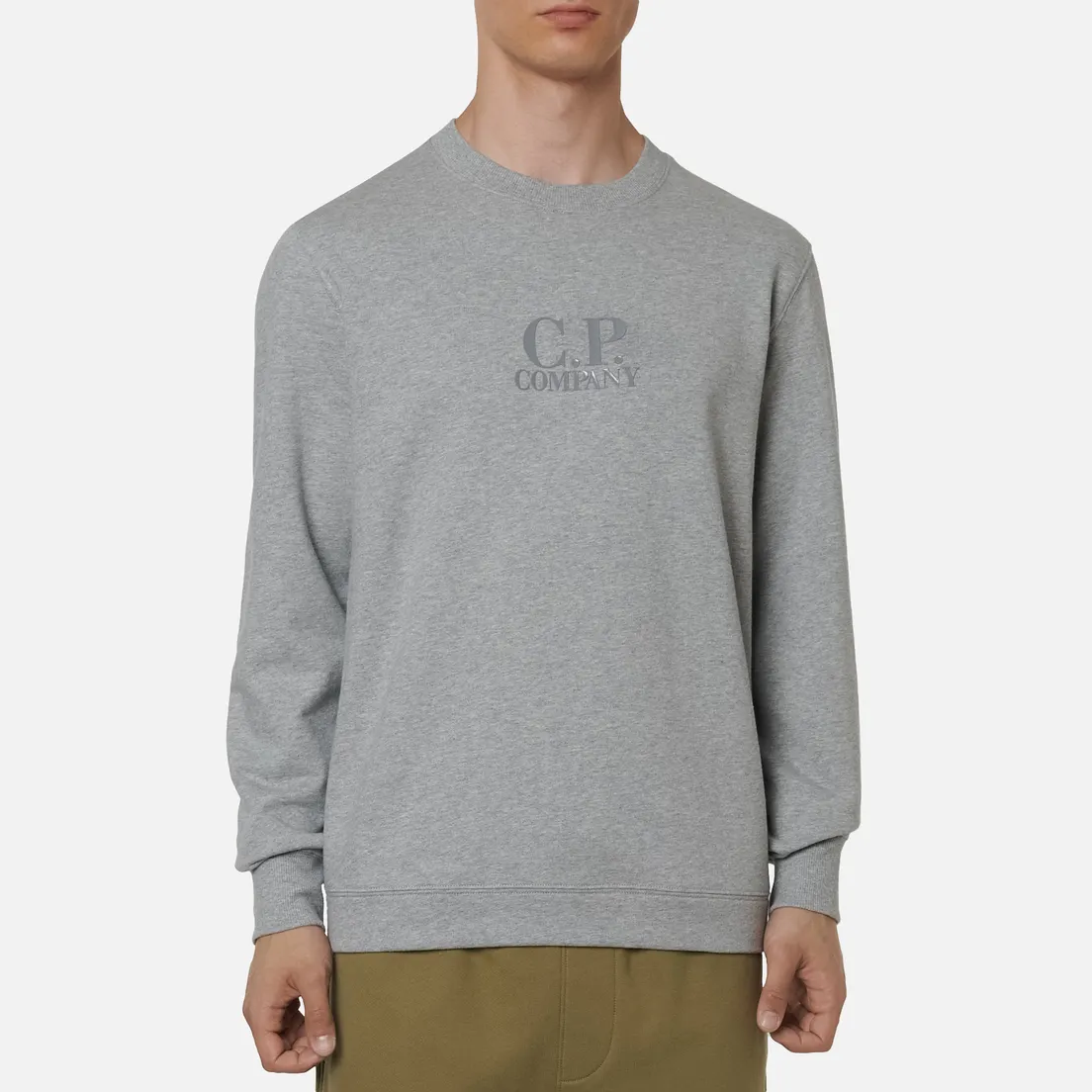 C.P. Company Мужская толстовка Diagonal Raised Fleece Logo