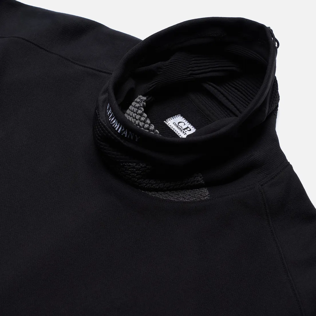 C.P. Company Мужская толстовка Roll Neck Diagonal Raised Fleece