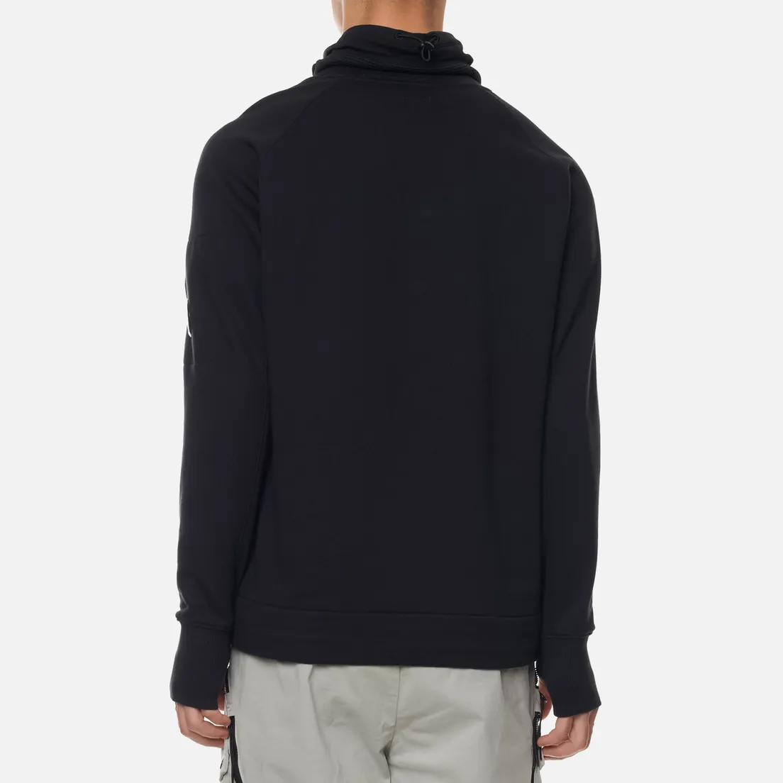 C.P. Company Мужская толстовка Roll Neck Diagonal Raised Fleece