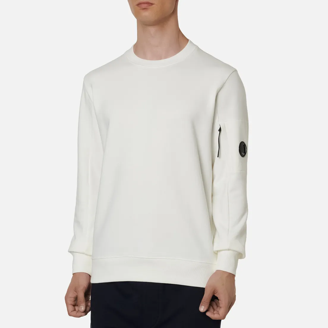 C.P. Company Мужская толстовка Lens Pocket Diagonal Raised Fleece