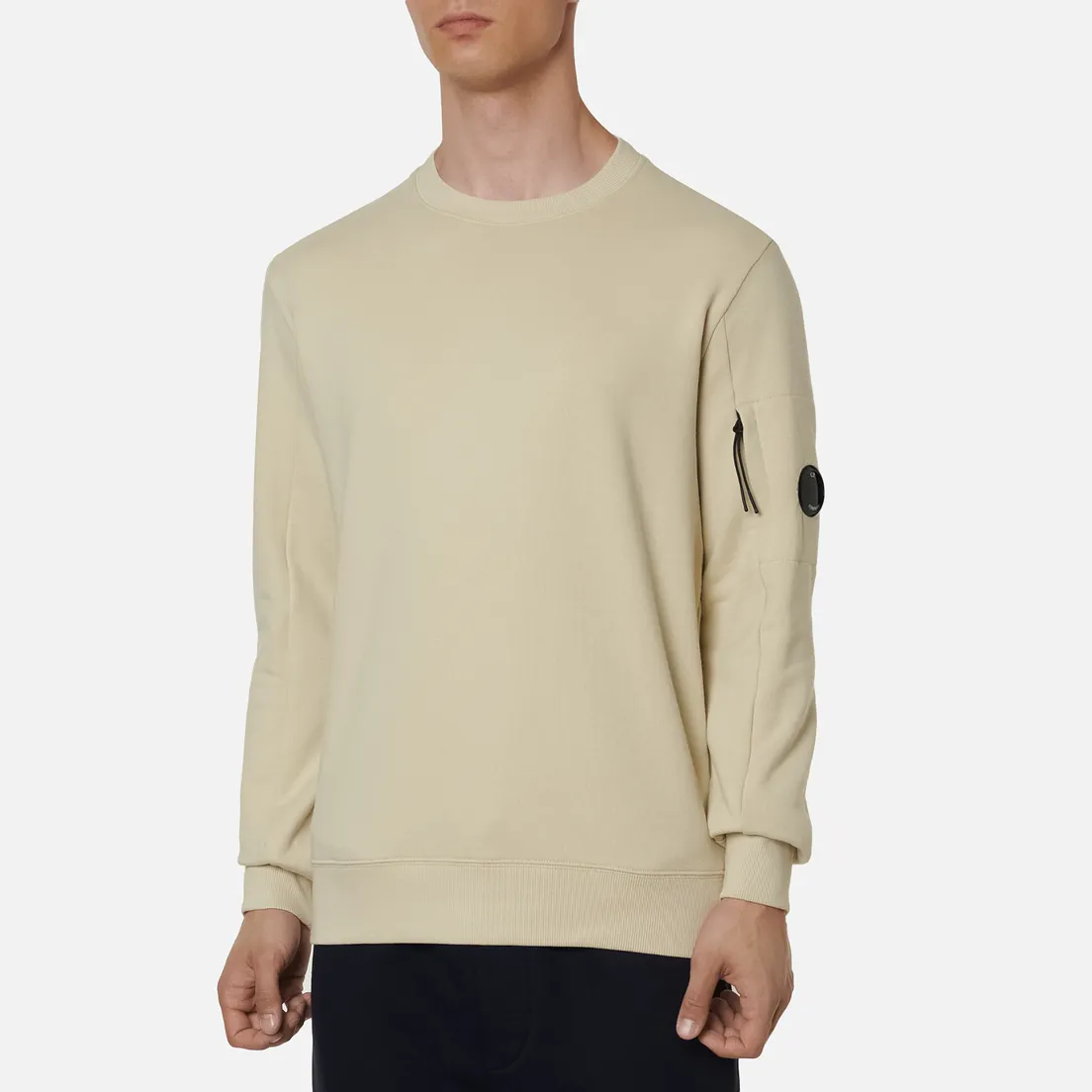 C.P. Company Мужская толстовка Lens Pocket Diagonal Raised Fleece