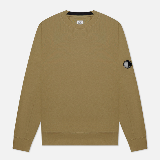 Мужская толстовка C.P. Company Lens Pocket Diagonal Raised Fleece Martini Olive