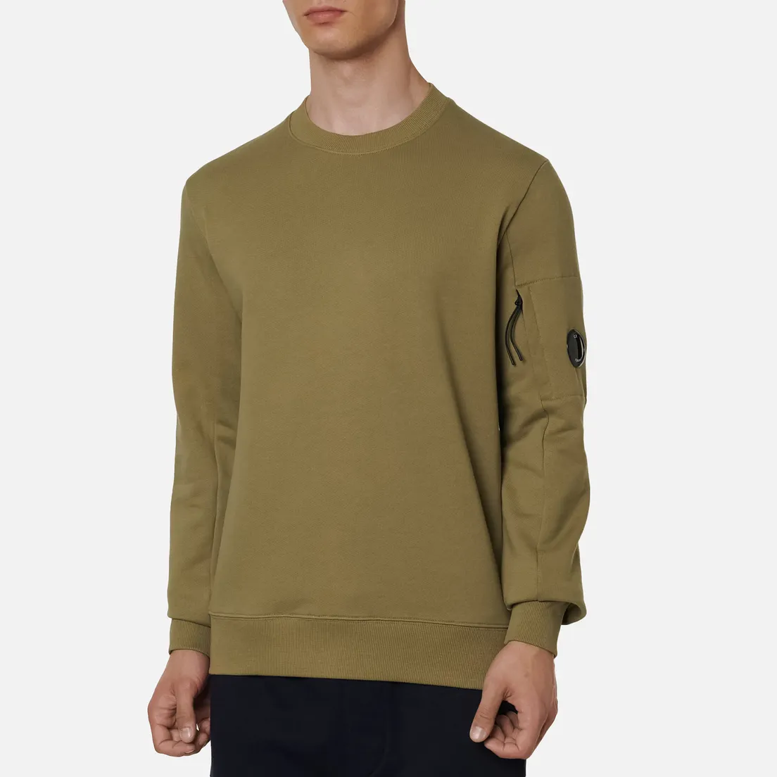 C.P. Company Мужская толстовка Lens Pocket Diagonal Raised Fleece