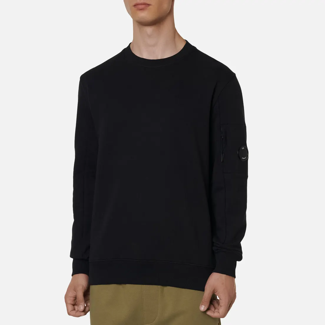 C.P. Company Мужская толстовка Lens Pocket Diagonal Raised Fleece