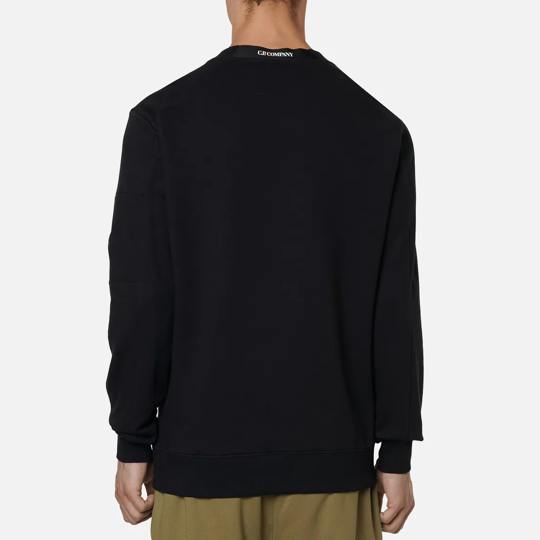 C.P. Company Мужская толстовка Lens Pocket Diagonal Raised Fleece