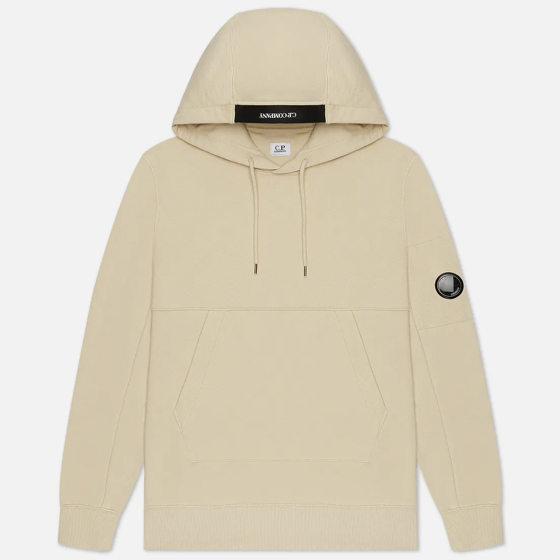 C.P. Company Мужская толстовка Pocket Lens Diagonal Raised Fleece Hoodie