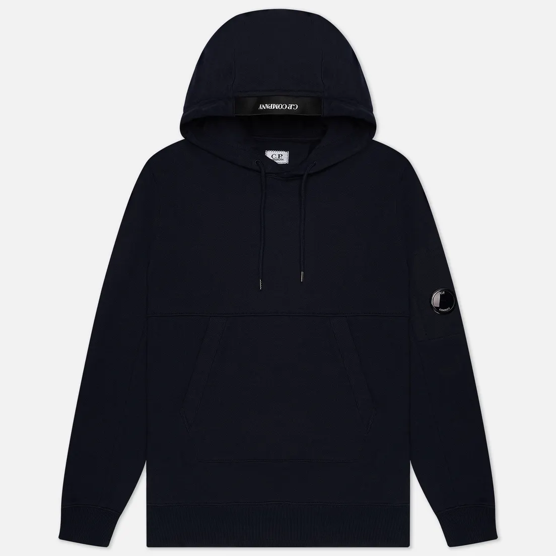 C.P. Company Мужская толстовка Pocket Lens Diagonal Raised Fleece Hoodie