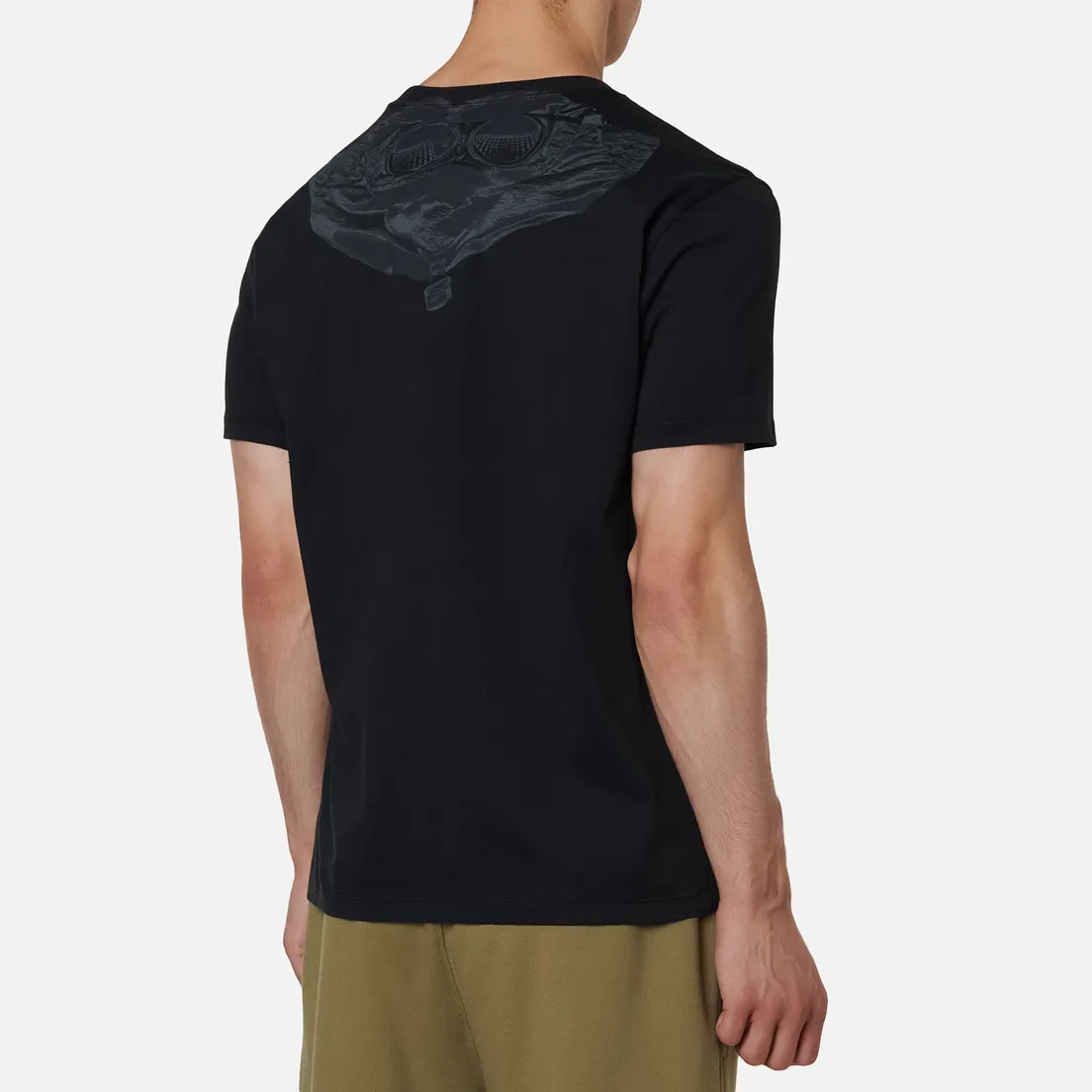 C.P. Company Мужская футболка Goggle Hood Print Jersey 30/1