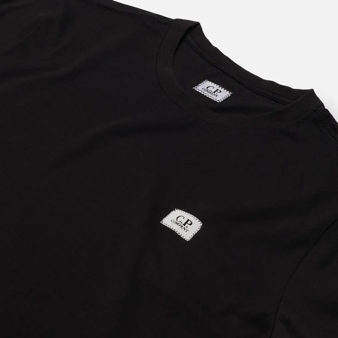 C.P. Company Мужская футболка Mini Logo Label Jersey 30/1