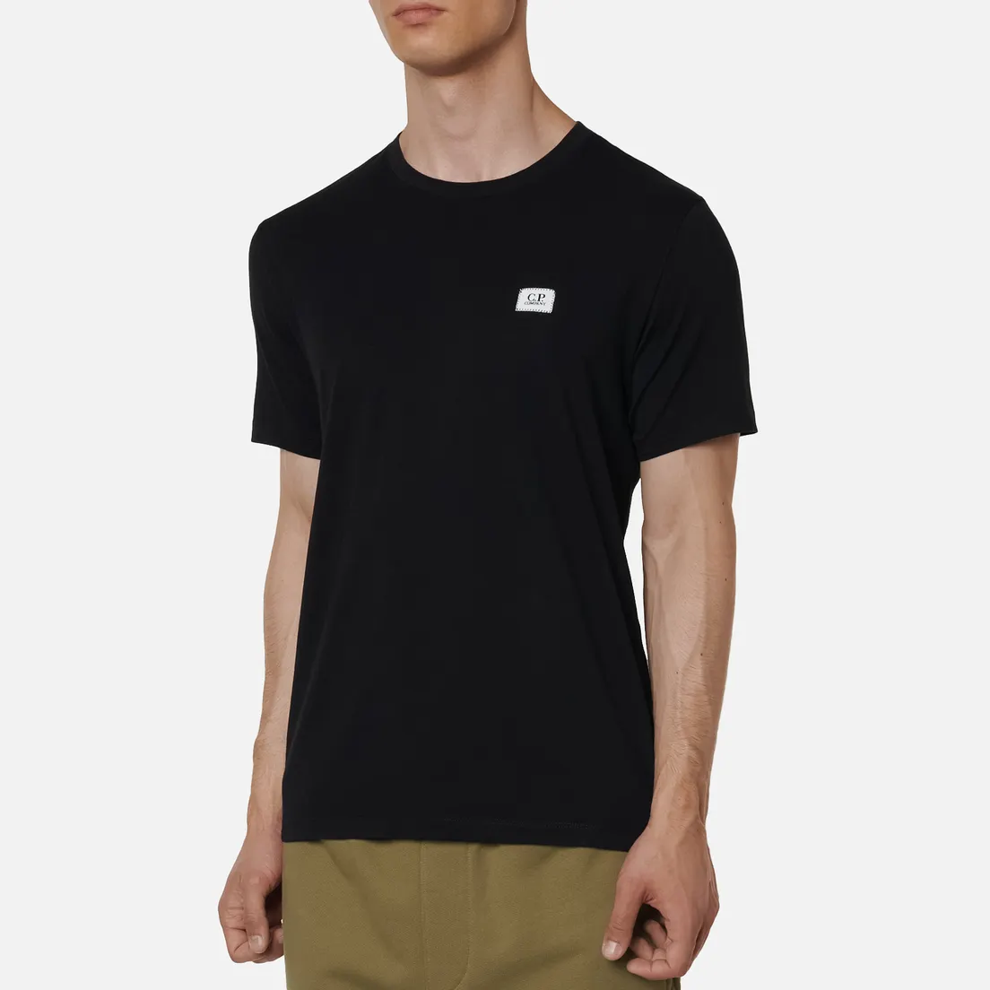 C.P. Company Мужская футболка Mini Logo Label Jersey 30/1