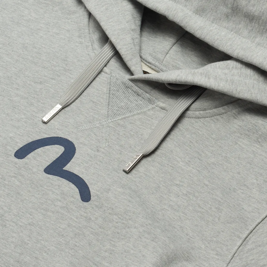 Evisu Мужская толстовка Basic Hoodie Seagull Print