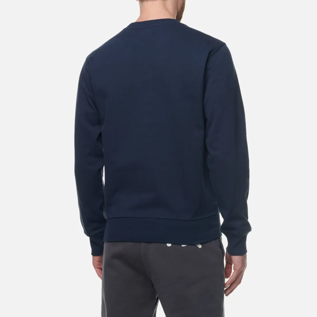 Evisu Мужская толстовка Basic Crew Neck Seagull Print