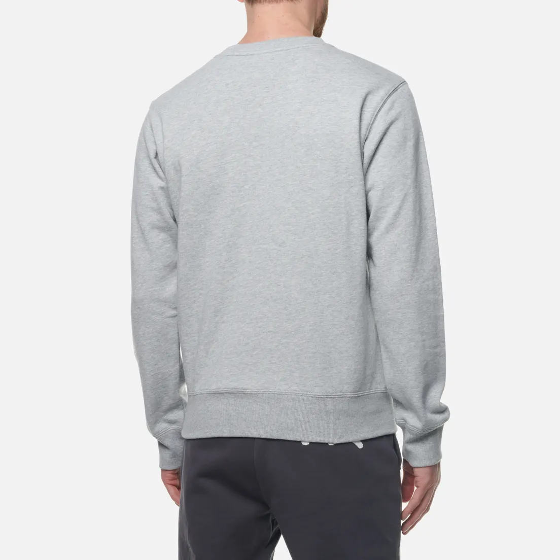 Evisu Мужская толстовка Basic Crew Neck Seagull Print