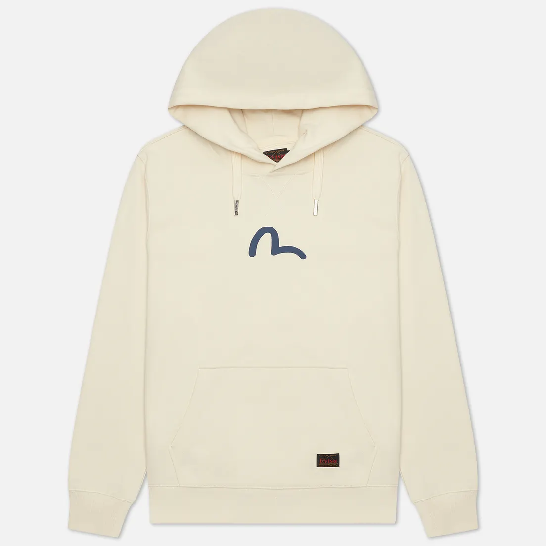 Evisu Мужская толстовка Basic Hoodie Seagull Print