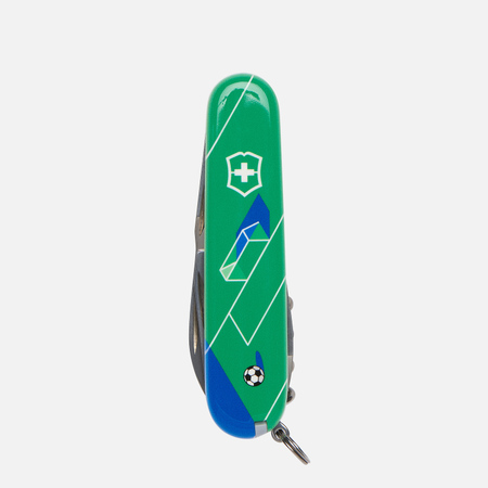 Карманный нож Victorinox Spartan Football Of Russia, цвет зелёный